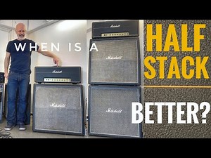When is a Half Stack better than a Full Stack?