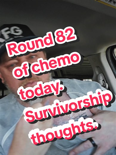 Round 82 of chemotherapy today. I've been seeing a lot of people talk about survivorship and how they feel it's more difficult than the treatments. And I'm not trying to discredit anyone's experience with cancer both during and after, but I gotta call BS on that idea. There is no universe that I would ever believe that the survivorship after the cancer is harder than the treatments themselves. What it comes down to and what a lot of people don't want to admit is that after cancer they are shoved