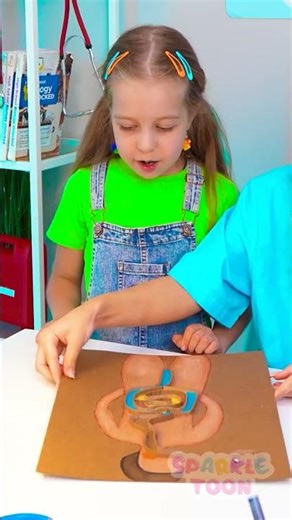 🍎 Let’s Learn! 🧠 Fun Digestive System Lesson for Kids 💩