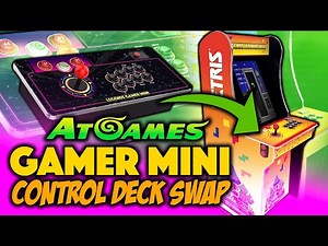 Buy Stuff Arcades Just Made AtGames Legends Ultimate Mini AWESOME! Check Out This Control Deck Swap!