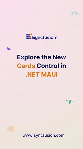 Explore our new .NET MAUI Cards control—craft swipeable, customizable cards! Customize layouts, borders, corners, and indicators for a unique card experience! Discover more: https://www.syncfusion.com/maui-controls/maui-cards #maui #cards #dotnetmaui #customization | Syncfusion | Facebook