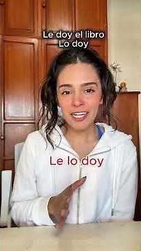 when do we use SE LO in spanish #spanishclass #spanish #espagnol #españollatino
