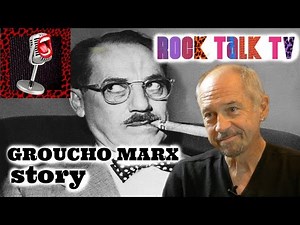 GROUCHO MARX CRAWLED OUT THE BATHROOM WINDOW - BRETT HUDSON MEETS HIS IDOL