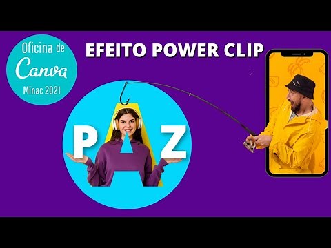 COMO FAZER EFEITO (POWERCLIP) NO CANVA