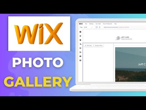How To Add Photo Gallery In Wix