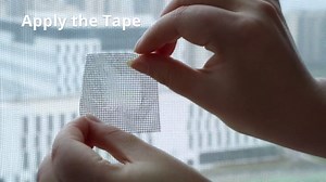 HTVRONT Window Screen Repair Tape - 2 in X 30 FT Screen Tape Mesh Repair for Screen and Screen Door Tears Holes -Strong Adhesive Fiberglass Covering Screen Repair Tape Kit (Black)