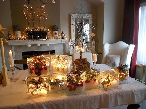 Glass Etching an Ornament and Glass Block - Christmas DIY