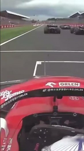 Zhou onboard crash Silverstone