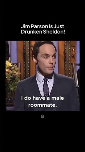 Jim Parson Is Just Drunken Sheldon! #shortsedit #shorts #shorts #shortsedit