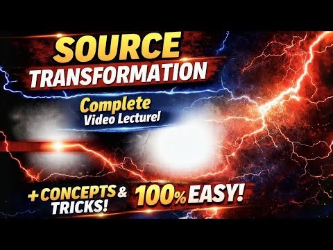 SSC JE DC Analysis L-2 Source Transformation Explained