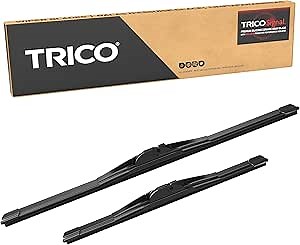 TRICO Signal Premium Silicone 22” + 19” Automotive Replacement Windshield Wipers Beam Blades with Exclusive Predictive Performance Indicator and 3X Longer Life for Select Vehicle Models, 2 Pack