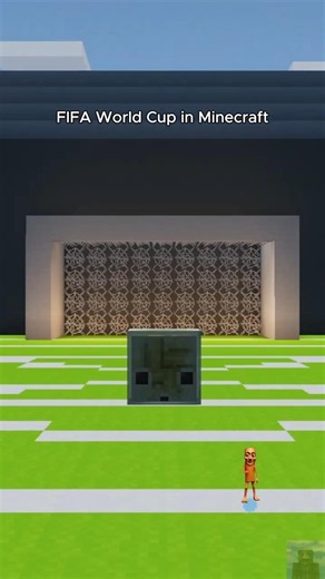 Argentina or Spain? Comment your team 👇🏻 | Minecraft FIFA World Cup 🏆 #minecraft #minecraftshorts
