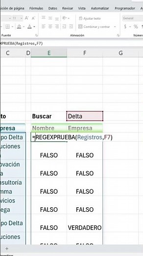 Magic Finder in Excel: FILTER + REGEXPRUEBA 🚀