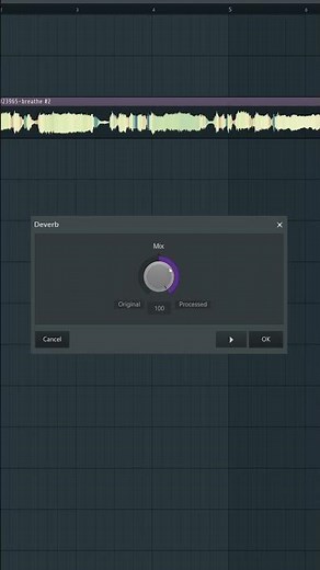 How to remove the reverb from ANY vocal