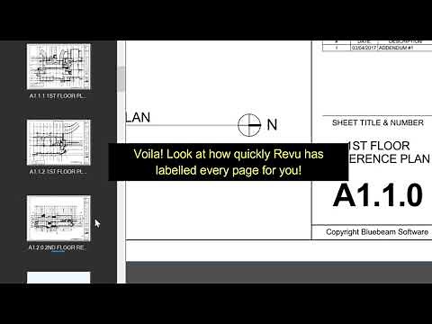 Bluebeam Revu 20 - Creating content page