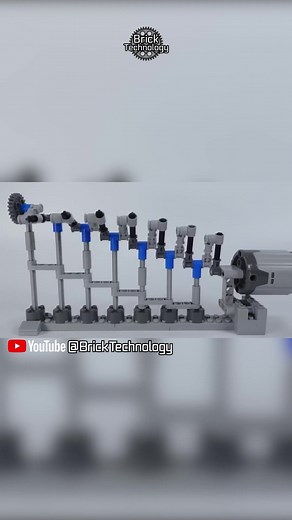 17K views · 140 reactions | Lego Mechanism #bricktechnology #bricktech #satisfyingvideo #Lego #legomoc #legomechan #legomechanism | Brick Technology | Facebook