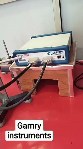 Gamry Instrument uses for CV. GCD. EIS. University lab. Characterizations uses for Supercapacitor
