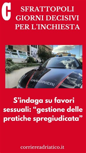 Sfrattopoli, s’indaga su favori sessuali: gestione delle pratiche spregiudicata