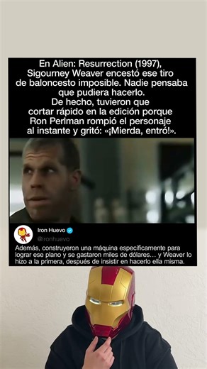 La escena de baloncesto INSANA de Alien Resurrection.