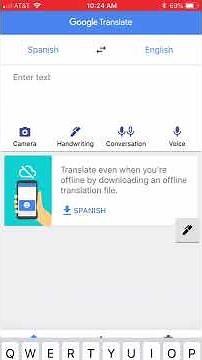 Google Translate App - use your camera to easily translate
