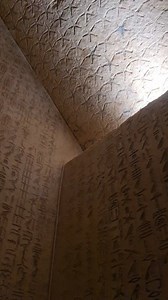 🎥 Descend with me into the Pyramid of Unas, Saqqara Unas was the last ruler of Egypt’s Fifth Dynasty, reigning around 2375–2345 BCE during the Old Kingdom. He is best known for his pyramid, which, although relatively small compared to earlier pyramids, is historically significant. The Pyramid of Unas contains the earliest known Pyramid Texts—extensive religious inscriptions carved into the walls of the burial chamber to help guide the king safely into the afterlife. #travel #Egypt #explore #Anc