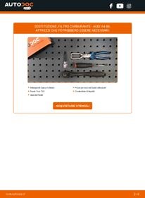 Come cambiare filtro carburante su Audi A4 B6 - Guida alla sostituzione