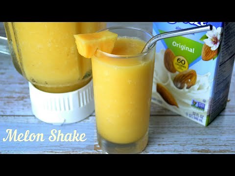 Melon Shake Drink | Cantaloupe with Almond Milk | Best Summer Drink | PINOY KITCHEN TV