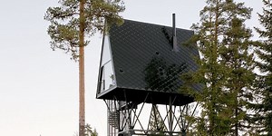 Felicità è una casa sull'albero (con tutti i comfort) in un bosco norvegese