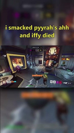 Passive Aggressive Smack || Overwatch 2 #shorts #overwatch #overwatch2 #ow2 #overwatchfunny #gaming
