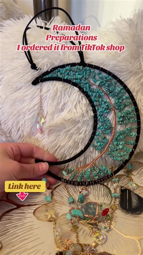 Crystal Tree of Life Dream Catcher, Moon Large Agate Pendant, Handmade Home Decor, Hanging Room Decor, Creative Gift for Friends #TOPPICKS #tiktokmademebuylt #decoration #hangingdecorations #spotlight