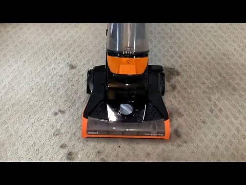 Bissell CleanView OnePass 1330 (2018) Bagless Upright Vacuum Cleaner - Review & Demonstration