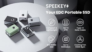 Speekeys pocket data hub and EDC external storage solution