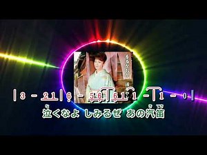 酒のやど ~ 香西かおリ 歌詞譜版
