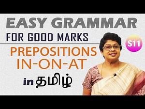 PREPOSITIONS- IN, ON, AT | PART-1 | தமிழ் வழியில் ஆங்கில இலக்கணம் எளிய முறையில் கற்கலாம்
