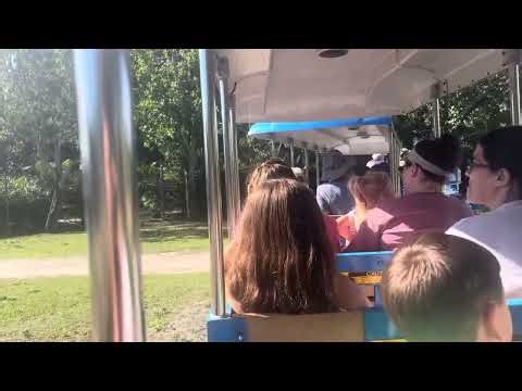 Brevard Zoo Train Ride 2024 POV