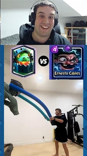 Ernesto cables vs Dragon Infernal #clashroyale