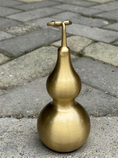 Brass Hu Lu Fengshui Decor Blessing Good Luck Prosperity Wu Lou Peaceful Yoga Studio Decor Meditation Zen Talisman Decor Amulet Gifts - Etsy