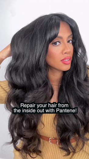 Gatekeeping is out, and @Pantene Pro-V’s Miracle Rescue Deep Conditioning Treatment is in! You heard it here first – my favourite hair bonding repair dupe!! #ad #pantenehairbonding
