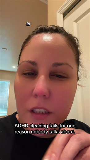 A lot of closet systems fail ADHD brains because they expect too many steps. Fold it. Hang it. Sort it. Make space for it. After a long day your brain looks at all those decisions and says “later”… and the clothes land on the chair. That doesn’t mean you need a better organizer. It usually means you need a simpler system. If your closet system isn’t working for you, simplify it. Have a clean basket. Have a dirty basket. Or one hook for clothes you’ll wear again. As long as the clothes are off th