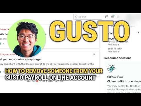 How To Remove Someone From Your Gusto Payroll Online Account: Quick Guide!