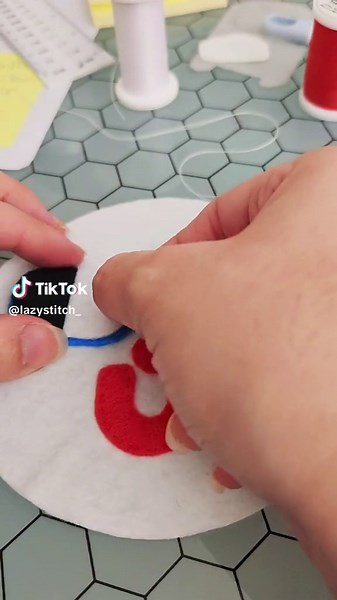 My first felt Wall Hanging! I designed my own version of the clown emoji 🤡 as part of a gift exchange. I wanted to explore something new and it really did come out oh so cute! What do you guys think!? #felt #fiberartist #wallart #clown #maximalism #eclecticdecor