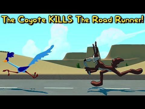 The Coyote Kills The Road Runner (Horror-Comedy Game) | Full Gameplay & Ending