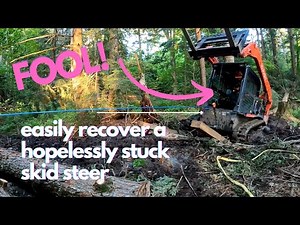 How to Get a Skid Steer Unstuck | Skid Steer Recovery