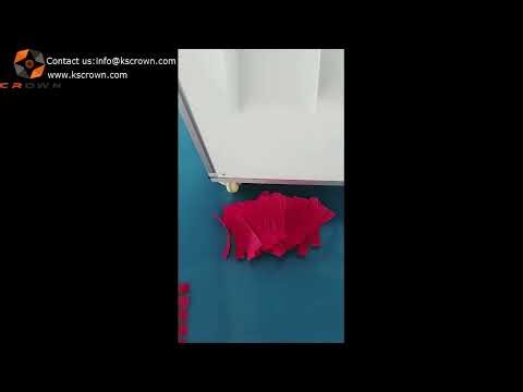 Electronic eye positioning ultrasonic high-speed label cutting machine - Suzhou Crown