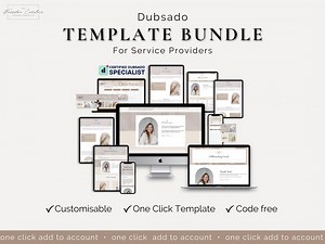 Dubsado One Click Template Bundle for Service Providers | CODE FREE | Dubsado Proposal, Lead Capture, Onboarding Questionnaire, Dubsado Form - Etsy