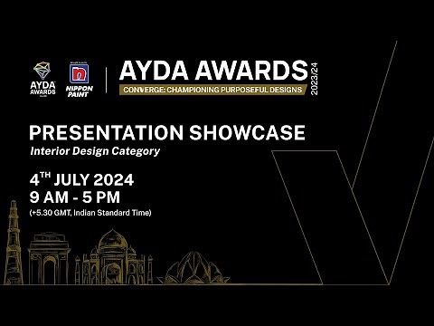 AYDA Awards 2023/24 International Finale | Interior Design Category Presentations & Judging