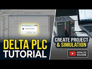 How to Create a Project & Run Simulation in Delta PLC (Step-by-Step)