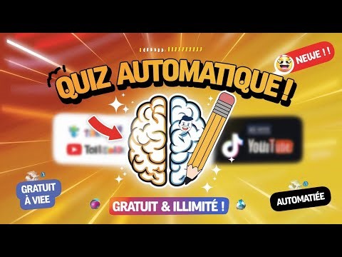 générateur de quiz automatique qui vous permet de créer des questions captivantes pour vos Shorts.