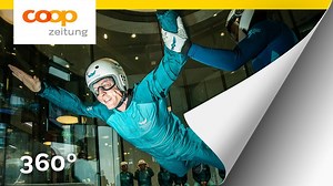 Erlebe Indoor Skydiving in 360°! Der Erlebnisbericht über das Windwerk Indoor Skydiving findest du hier: www.coopzeitung.ch/windwerk | Coopzeitung