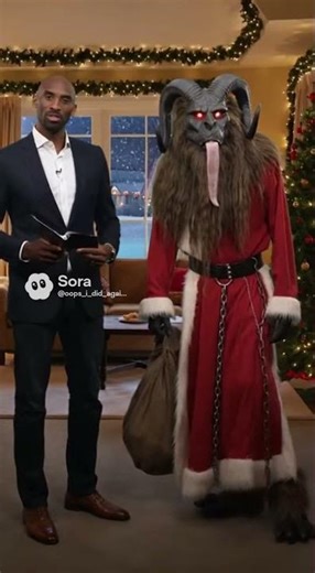 TCAP Christmas special with Kobe Bryant catches Krampus #short #viral